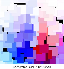 Abstract halftone background pattern. Squared colorful vector line illustration
