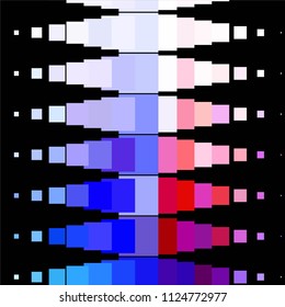 Abstract halftone background pattern. Squared colorful vector line illustration
