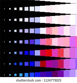 Abstract halftone background pattern. Squared colorful vector line illustration
