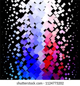 Abstract halftone background pattern. Squared colorful vector line illustration
