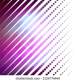 Abstract halftone background pattern. Squared colorful vector line illustration
