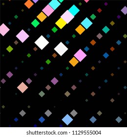 Abstract halftone background pattern. Squared colorful vector line illustration
