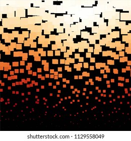 Abstract halftone background pattern. Squared colorful vector line illustration
