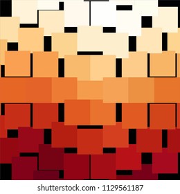 Abstract halftone background pattern. Squared colorful vector line illustration