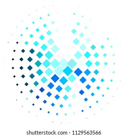 Abstract halftone background pattern. Squared colorful vector line illustration
