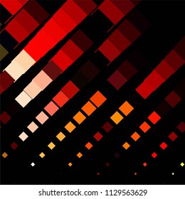 Abstract halftone background pattern. Squared colorful vector line illustration

