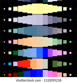 Abstract halftone background pattern. Squared colorful vector line illustration
