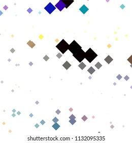 Abstract halftone background pattern. Squared colorful vector line illustration
