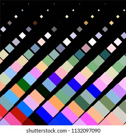 Abstract halftone background pattern. Squared colorful vector line illustration
