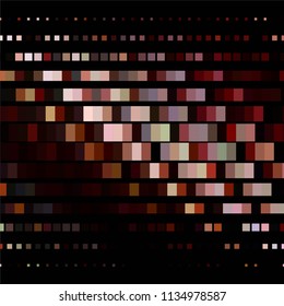 Abstract halftone background pattern. Squared colorful vector line illustration
