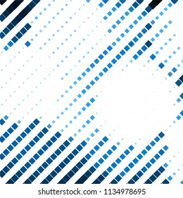 Abstract halftone background pattern. Squared colorful vector line illustration
