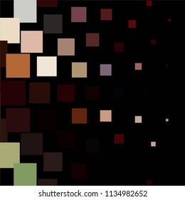 Abstract halftone background pattern. Squared colorful vector line illustration
