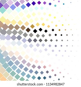 Abstract halftone background pattern. Squared colorful vector line illustration
