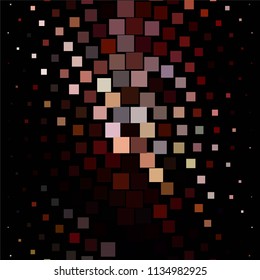 Abstract halftone background pattern. Squared colorful vector line illustration
