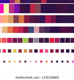 Abstract halftone background pattern. Squared colorful vector line illustration
