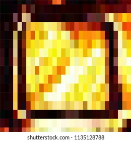 Abstract halftone background pattern. Squared colorful vector line illustration
