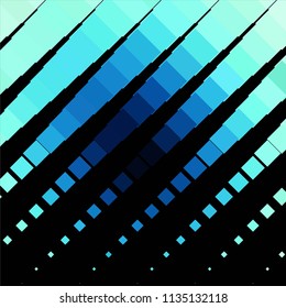 Abstract halftone background pattern. Squared colorful vector line illustration
