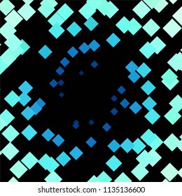 Abstract halftone background pattern. Squared colorful vector line illustration
