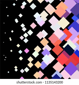 Abstract halftone background pattern. Squared colorful vector line illustration
