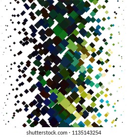 Abstract halftone background pattern. Squared colorful vector line illustration
