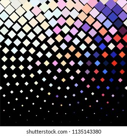 Abstract halftone background pattern. Squared colorful vector line illustration
