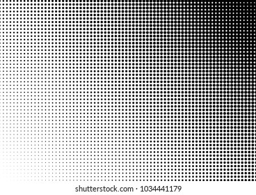 Abstract Halftone Background. Points Grunge Backdrop. Dotted Overlay. Distressed Fade Pattern. Vector illustration