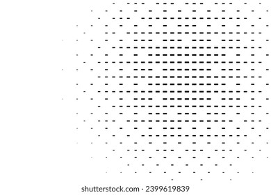 Abstract Halftone Background Polka dot texture pattern on black and white color