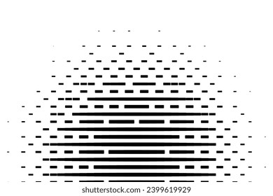 Abstract Halftone Background Polka dot texture pattern on black and white color