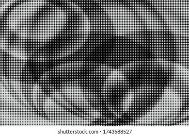 Abstract halftone background. Pop art template, texture. Vector illustration