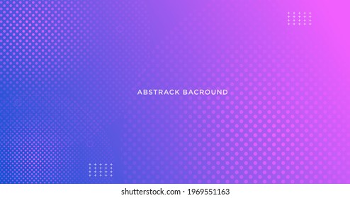 abstract halftone background, purple and blue gradient