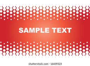 abstract halftone background with room to add your own text