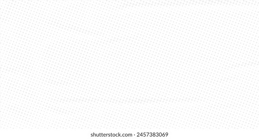 Abstract halftone background with a smooth surface made of gray dots on white