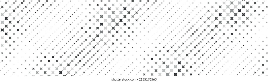abstract halftone background with squares. black and white pattern. for presentation