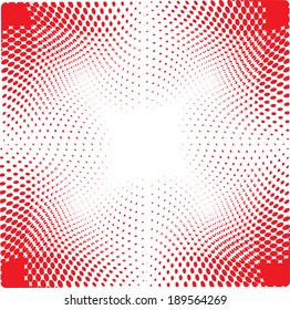 Abstract Halftone Background, stock vector illustration  