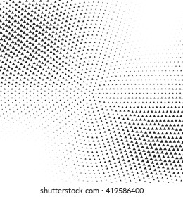 Abstract halftone background. Stock vector.