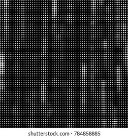 Abstract halftone background. Texture of dots of ink. Monochrome vector grunge pattern black and white