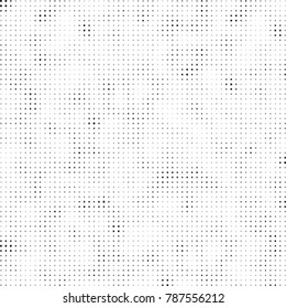 Abstract halftone background. Texture of dots of ink. Monochrome vector grunge pattern black and white