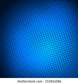 Abstract Halftone Background Vector