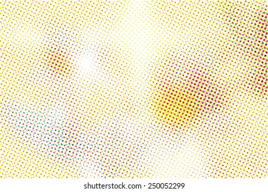 Abstract Halftone Background Vector