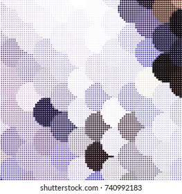 Abstract halftone background. Vector clip art