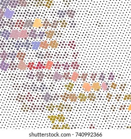 Abstract halftone background. Vector clip art