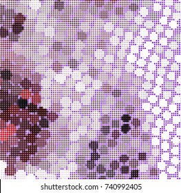 Abstract halftone background. Vector clip art