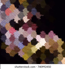 Abstract halftone background. Vector clip art