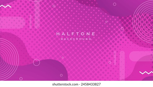 Abstract halftone background vector design in eps 10