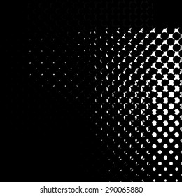 Abstract Halftone Background Vector Hatbox




