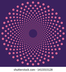 Abstract halftone background. Vector illustration