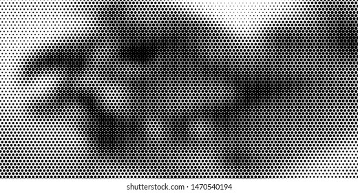 Abstract halftone background. Vector illustration.
