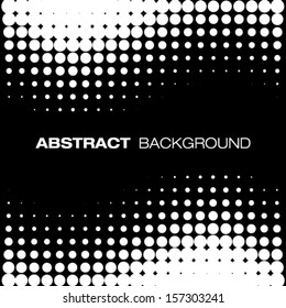 Abstract Halftone Background, vector illustration 