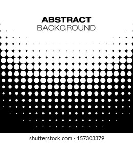 Abstract Halftone Background, vector illustration 