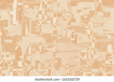 Abstract halftone background. vector illustration